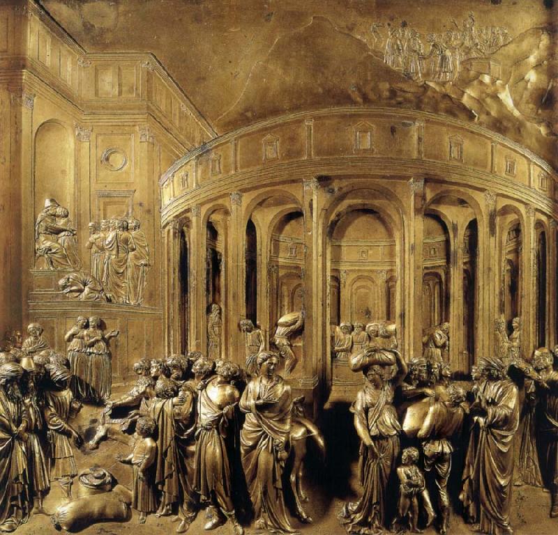 Lorenzo Ghiberti Josef and its brothers China oil painting art